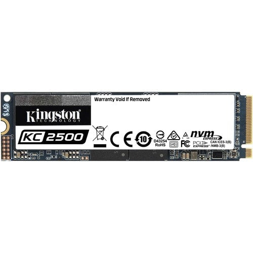 SSD NVME KC2500 M.2 2280 de 500 GB