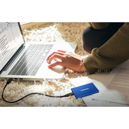 1TB USB 3.2 GEN. 2 T7 PORTABLE SSD BLUE
