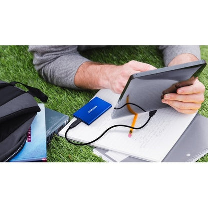 1TB USB 3.2 GEN. 2 T7 PORTABLE SSD BLUE