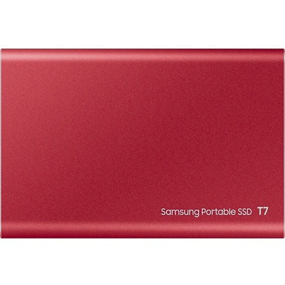 2TB USB 3.2 GEN. 2 T7 PORTABLE SSD RED