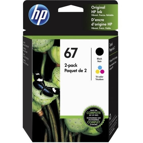 2PK 67 67 CLR/BLK CARTUCHO DE TINTA ORIGINAL
