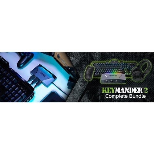 PAQUETE KEYMANDER 2 / TECLADO / RATÓN / AURICULARES