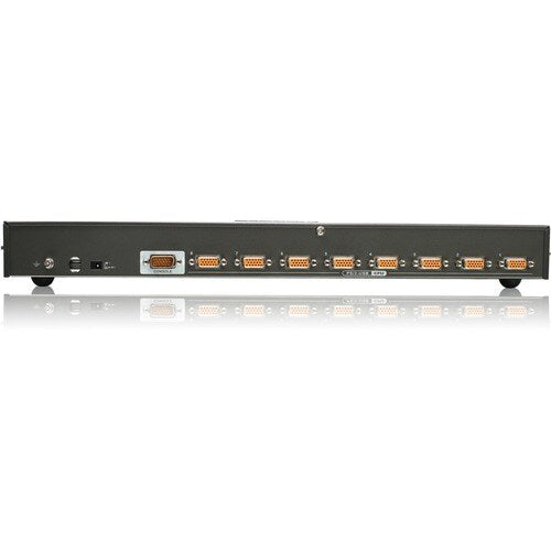 COMMUTATEUR KVM VGA COMBO USB PS/2 8 PORTS AVEC ADAPTATEUR DISPLAYPORT VERS VGA
