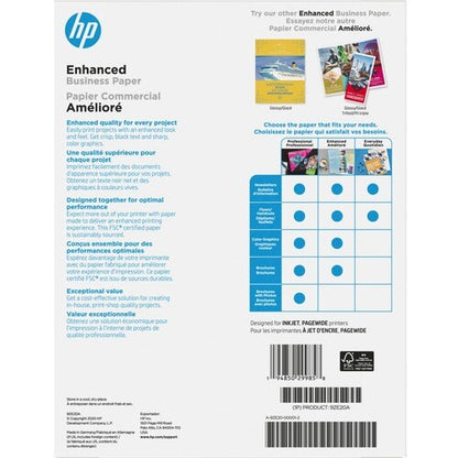 150PK 200-SHEET A4 MULTIPURPOSE MATTE 40LBS HP ENHANCED INKJET