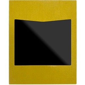 Soporte de vidrio 2N - 126 mm (4,96") de largo x 103 mm (4,06") de ancho - Negro