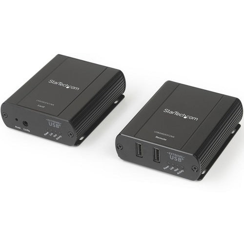 Concentrador extensor USB 2.0 de 2 puertos StarTech.com sobre cable RJ45 Cat5e o Cat6
