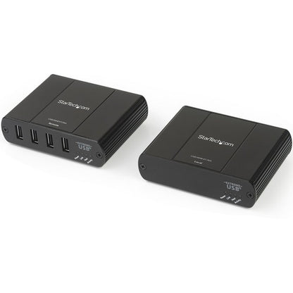 Concentrador extensor USB 2.0 de 4 puertos StarTech.com sobre Ethernet Cat5e o Cat6 C
