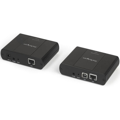 Extensor USB 2.0 de 4 puertos StarTech.com a través de concentrador de red Ethernet/IP (hasta 100 m)
