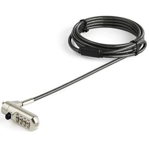 StarTech.com 6.5ft Laptop Cable Lock for Nano Slot