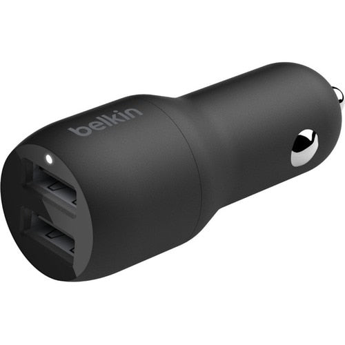 Belkin BoostCharge Dual USB-A Car Charger 24W