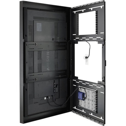 Chief Impact On-Wall Kiosk - Portrait 65" Black