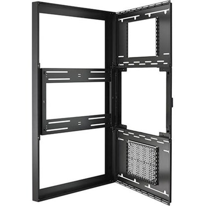 Chief Impact On-Wall Kiosk - Portrait 75" Black