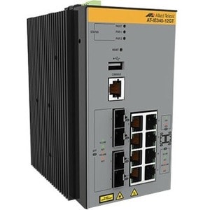 8X 10/100/1000T 4X 100/1000X SFP INDUSTRIAL ETHERN LAYER 3 SW