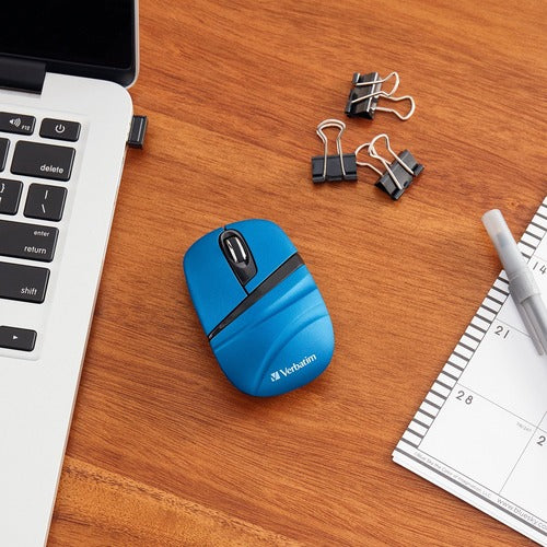 WL MINI TRAVEL MOUSE  COMMUTER MULTI 6 SERIES BLUE
