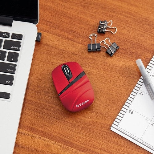WL MINI RATÓN DE VIAJE COMMUTER MULTI 6 SERIE ROJO
