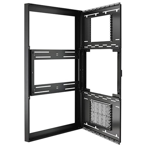 Chief Impact On-Wall Kiosk with Protective Glass