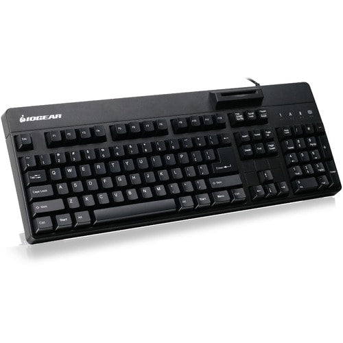 Lector CAC/Teclado integrado IOGEAR - Conectividad por cable - Interfaz USB 2.0 tipo A