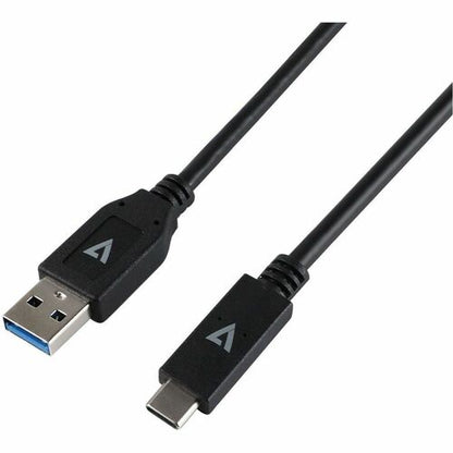 Câble USB V7 noir USB 3.1 A mâle vers USB-C mâle 1 m - V7 Noir US