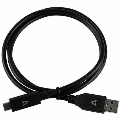 Câble USB V7 noir USB 3.1 A mâle vers USB-C mâle 1 m - V7 Noir US