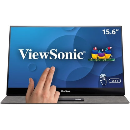 Écran tactile portable 15,6 pouces 1080p, alimentation bidirectionnelle, USB type C, sans fil, avec station d'accueil