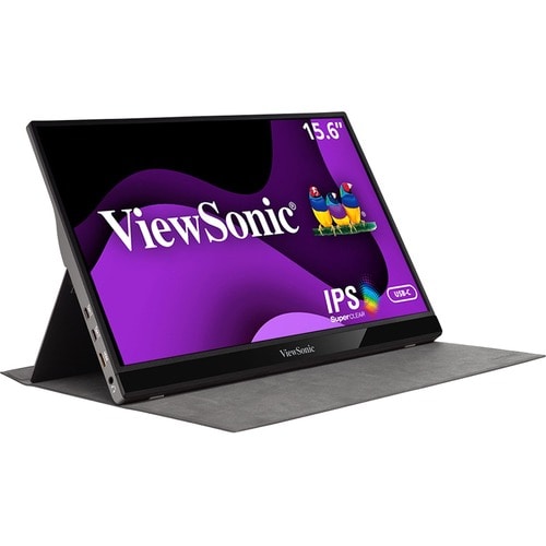 Écran Viewsonic 15,6 pouces, dalle IPS, résolution 1920 x 1080 - 15,6 pouces visible - en