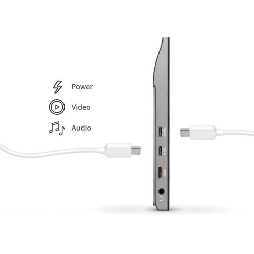 Écran Viewsonic 15,6 pouces, dalle IPS, résolution 1920 x 1080 - 15,6 pouces visible - en