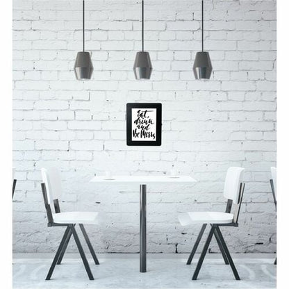 Soporte de pared con bloqueo CTA Digital Premium pequeño (negro) - Negro