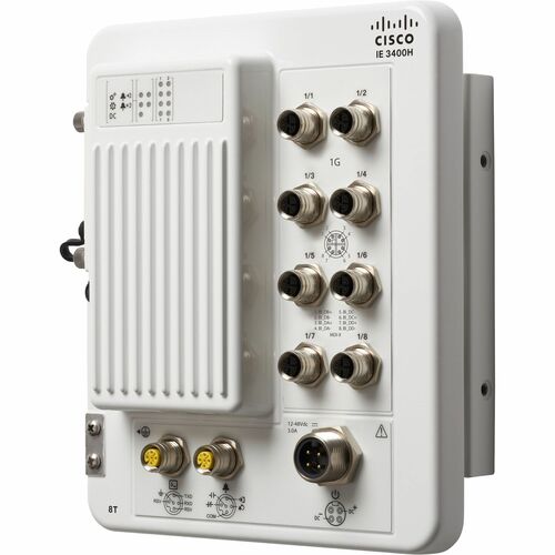 CATALYST IE3400 HEAVY DUTY W/8 GE M12 INTERFACES IP67 NA