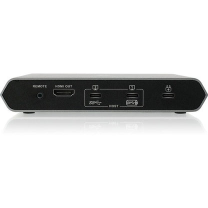 COMMUTATEUR KVM USB-C 2 PORTS AVEC POWER DELIVERY TAA AVEC KIT D'ALIMENTATION