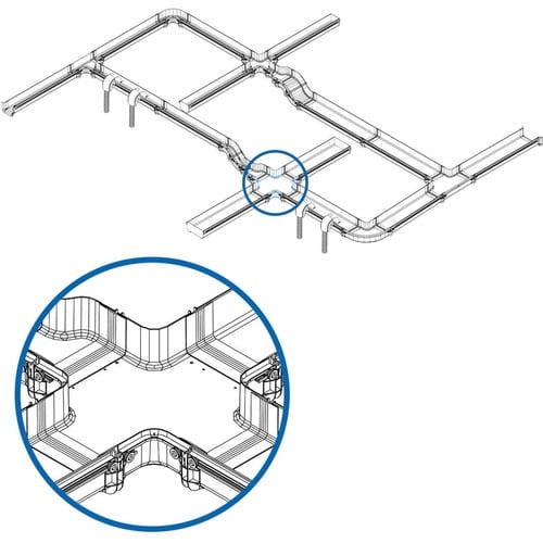 Tripp Lite de Eaton sin herramientas horizontal 4