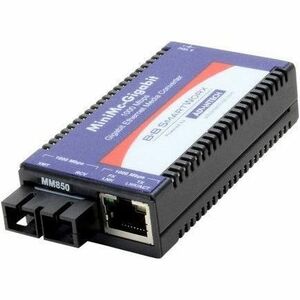 Convertidor de medios miniatura Advantech B+B SmartWorx 10/100/1000Mbps - 1 x Red (RJ