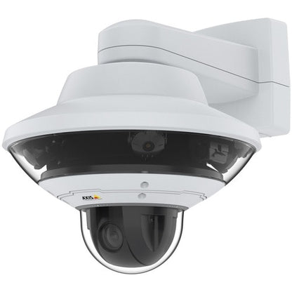 Cámara de red exterior AXIS Q6010-E de 60 Hz y 5 megapíxeles - Color - Domo - Blanco -