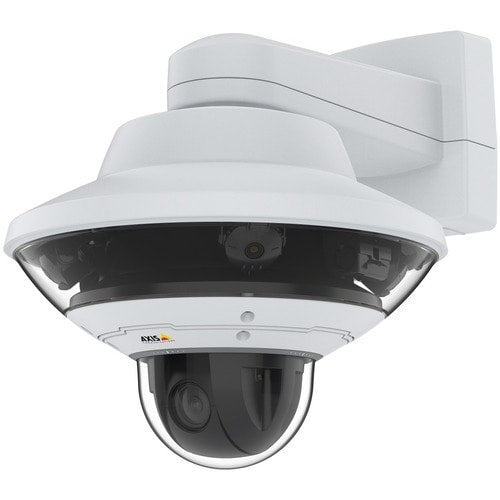 AXIS Q6010-E 60 Hz 5 Megapixel Outdoor Network Camera - Color - Dome - White  -
