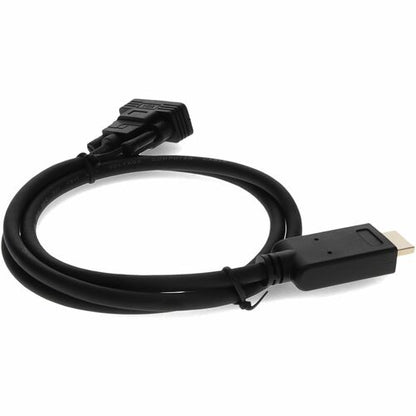 AddOn 6ft HDMI 1.3 Male to VGA Male Black Cable For Resolution Up to 1920x1200 (WUXGA)