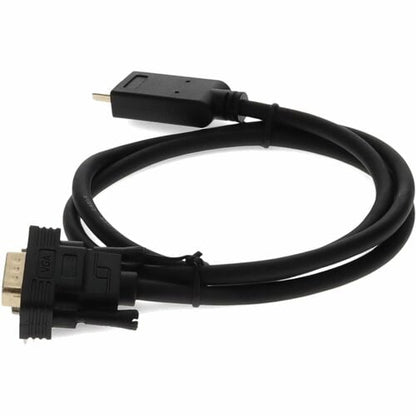AddOn 6ft HDMI 1.3 Male to VGA Male Black Cable For Resolution Up to 1920x1200 (WUXGA)