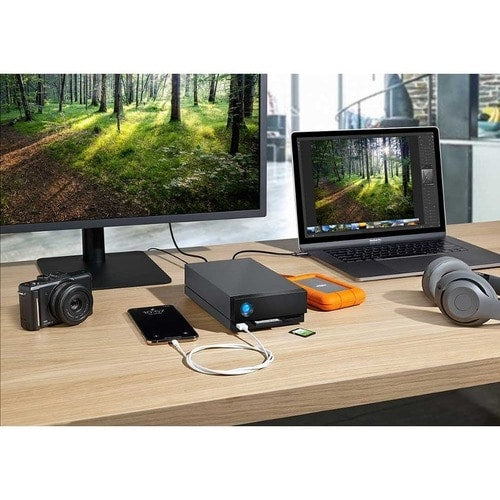 Station d'accueil Multi 2 4 To LACIE 1BIG DOCK THUNDERBOLT3 + USB 3.1 3.5E