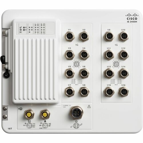 CATALYST IE3400 HEAVY DUTY W/16 GE M12 INTERFACES IP67 NA