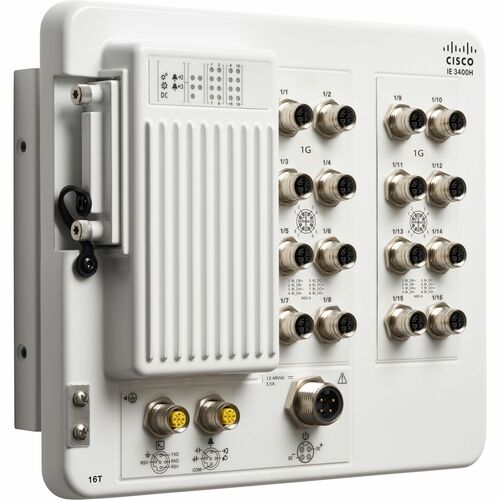 CATALYST IE3400 HEAVY DUTY W/16 GE M12 INTERFACES IP67 NA