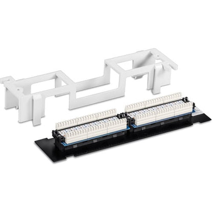 TRENDnet 12-Port Cat5e Unshielded Patch Panel, TC-P12C5V, Wall Mount,