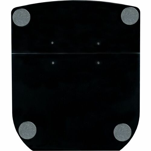 Quiosco de suelo pequeño con cerradura CTA Digital Premium (negro) - Pantalla de hasta 8" S