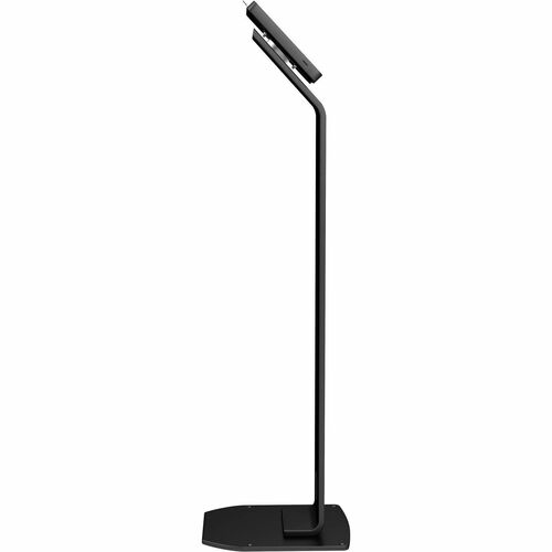 Quiosco de suelo pequeño con cerradura CTA Digital Premium (negro) - Pantalla de hasta 8" S