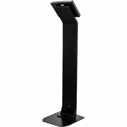 Quiosco de suelo pequeño con cerradura CTA Digital Premium (negro) - Pantalla de hasta 8" S