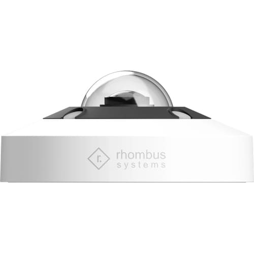 Caméra réseau Rhombus R360 12 mégapixels intérieur/extérieur - Couleur - Dôme - Blanc