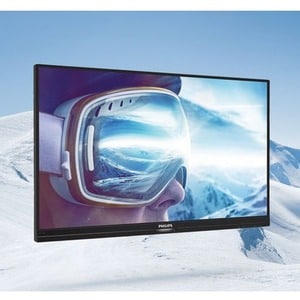 Philips 322E1C 32\" Class Full HD Curved Screen LCD Monitor - 16:9 - Textured Black