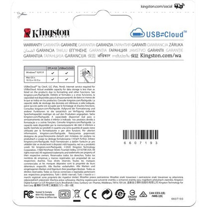 128GB 3.0 DTLPG3 W/HARDWARE ENCRYPTION USB TO CLOUD