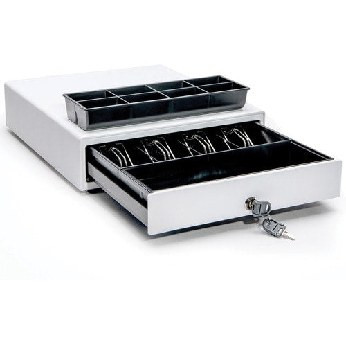 Star Micronics CD4-1616 Choice Cash Drawer, White, 16Wx16D, 5Bill-8Coin - Printe