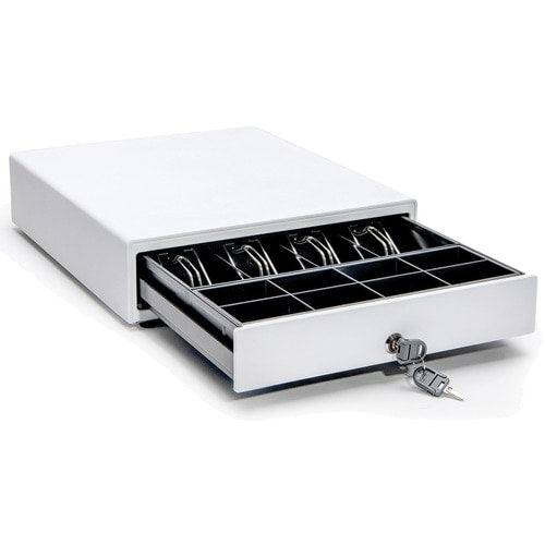 Star Micronics CD4-1616 Choice Cash Drawer, White, 16Wx16D, 5Bill-8Coin - Printe