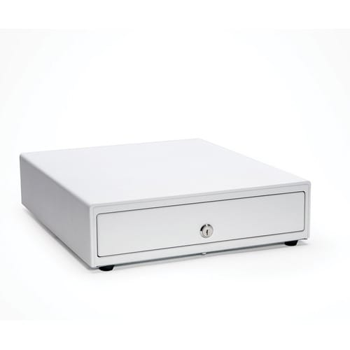 Star Micronics CD4-1416 Choice Cash Drawer, White, 14Wx16D, 4Bill-5Coin - Printe