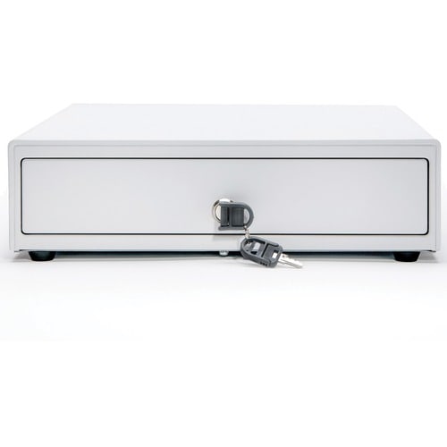 Star Micronics CD4-1416 Choice Cash Drawer, White, 14Wx16D, 4Bill-5Coin - Printe