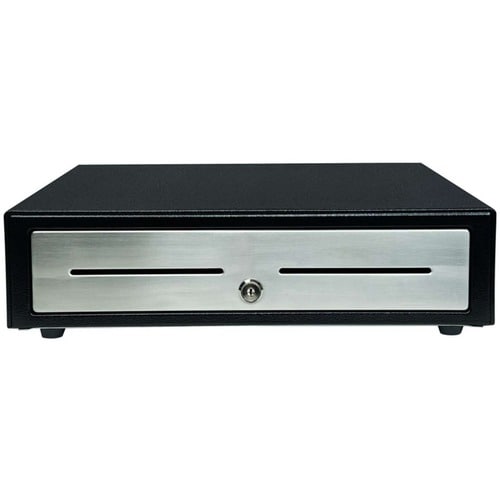 Star Micronics CD4-1416 Choice Cash Drawer, Black, 14Wx16D, Stainless Steel Draw